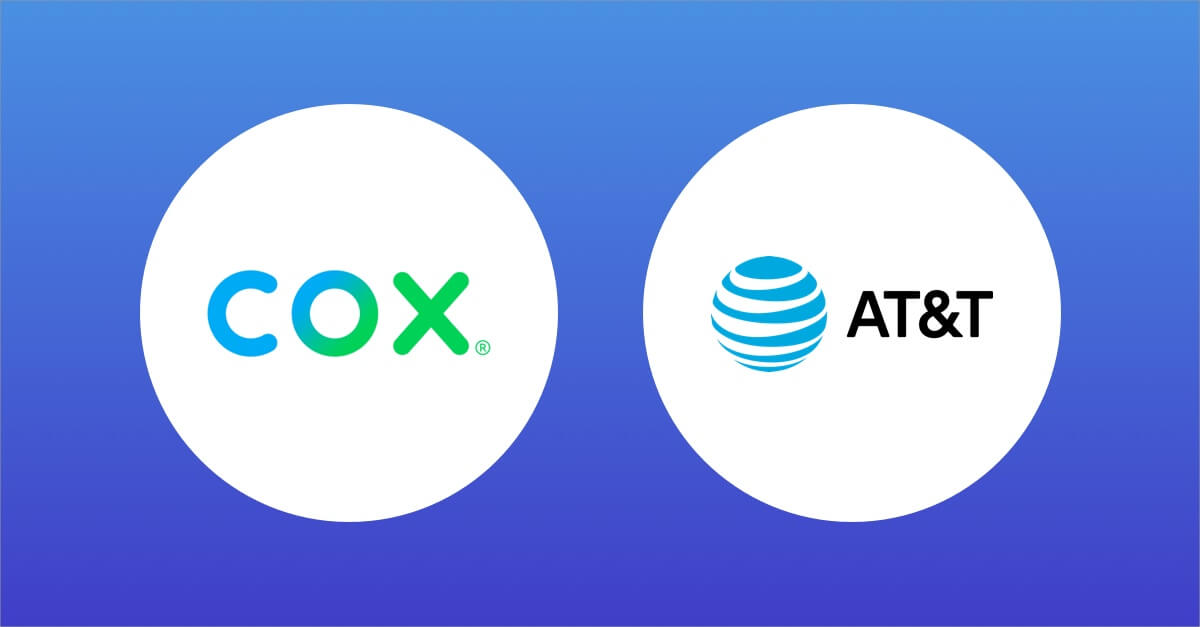 Cox vs AT&T internet.
